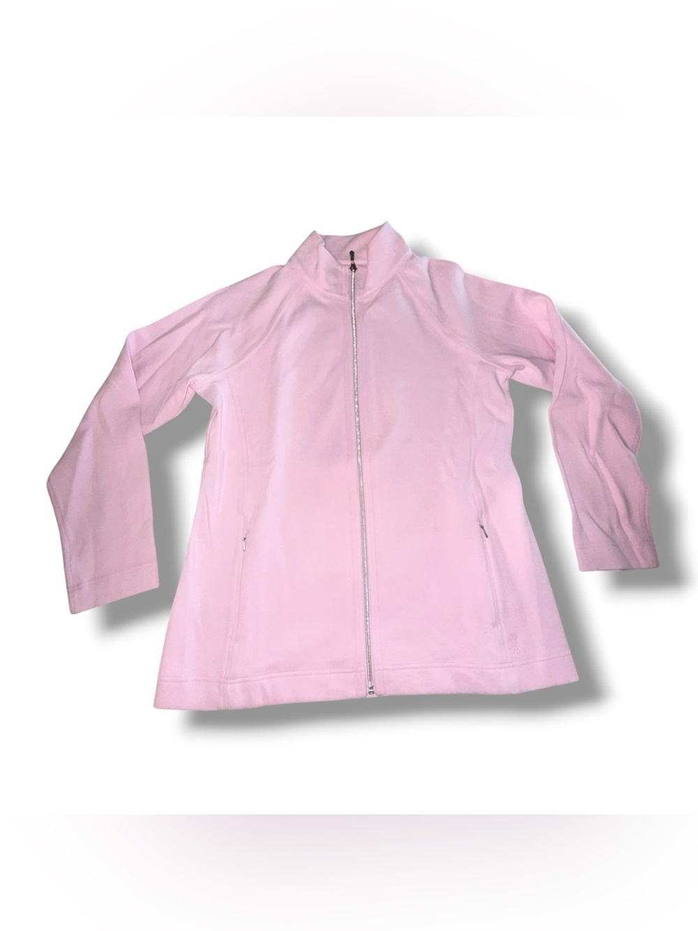 NWT TOMMY BAHAMA Aruba Full-Zip Sweater Jacket - Cyber Light Pink Women’s Large - Picture 2 of 8